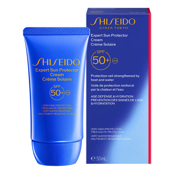 Protetor Solar Facial em Creme Shiseido Expert Sun Protector Lotion SPF50+